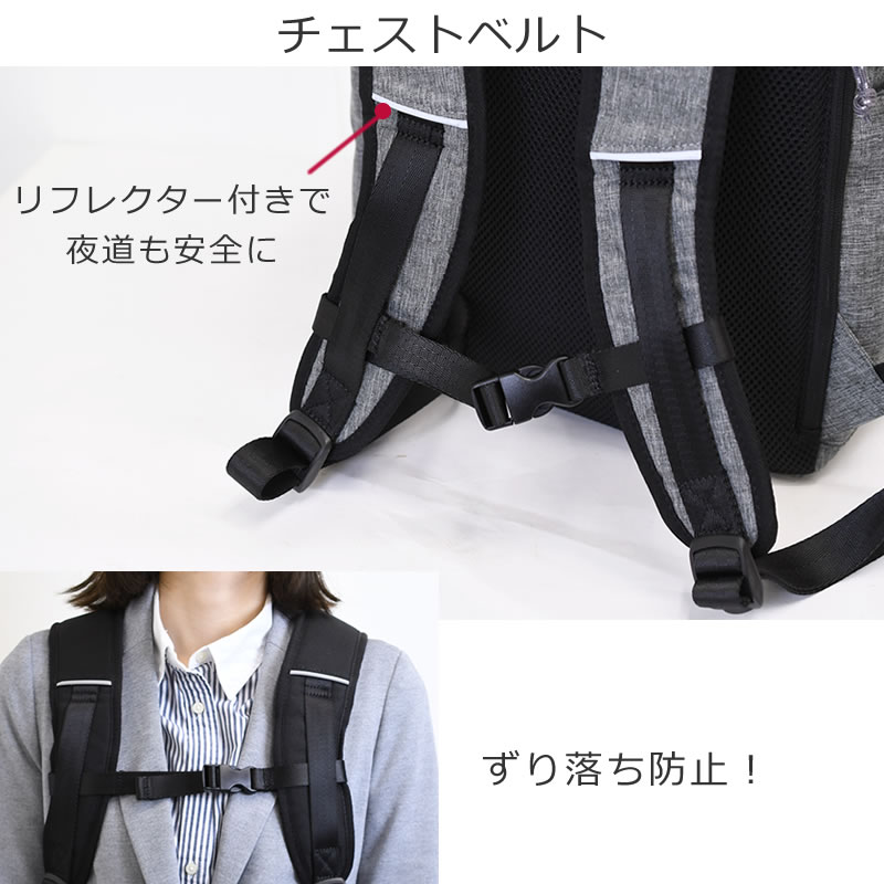 15 6インチ ノートパソコンが入るリュック Pc収納 ビジネスバッグ レディース リュック 大容量 15インチ ナイロン 営業 Macbookpro 15 4inch ノートパソコン 持ち運び 女性 肩が凝らないリュック 肩が疲れないリュック テレワーク 7553l なら 目々澤鞄 バッグ 販売一筋７１年