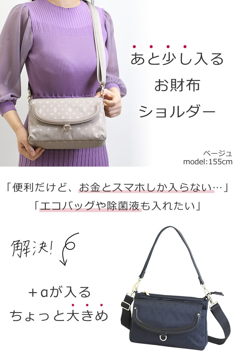 【FURLA(フルラ)】お財布ショルダーバッグ、お財布ポシェット