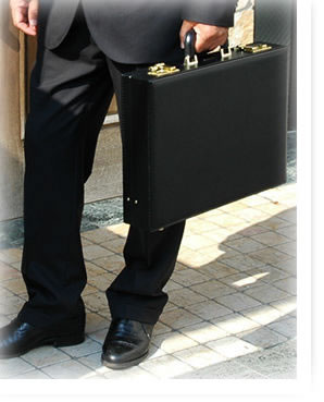 日本製　アタッシュケース　合皮