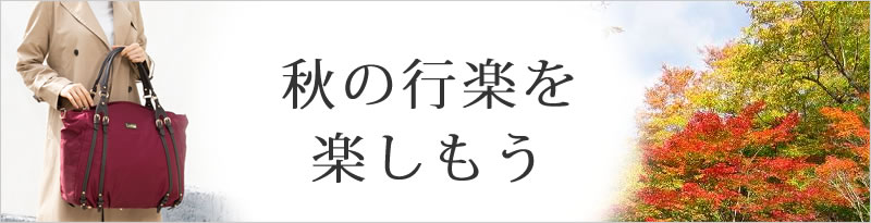 秋の行楽を楽しもう