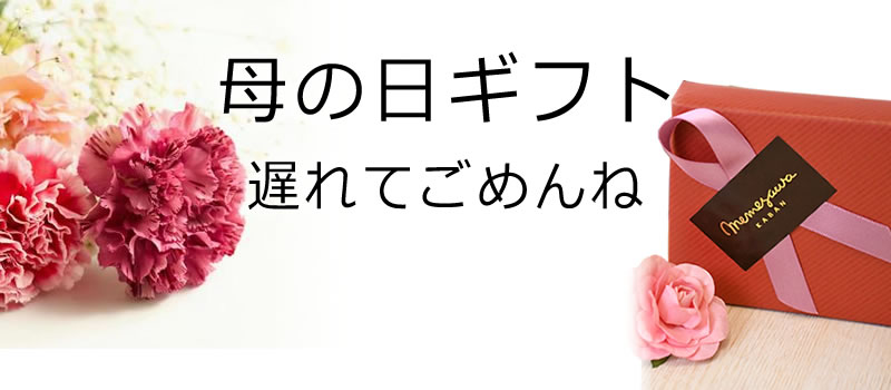 母の日遅れてごめんね特集ページ